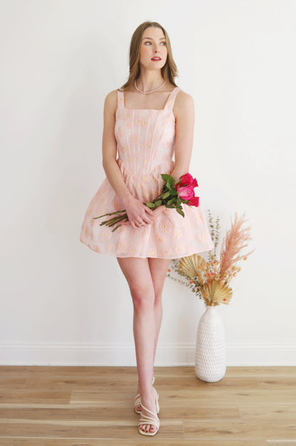 Darcie Corset Pink Dress