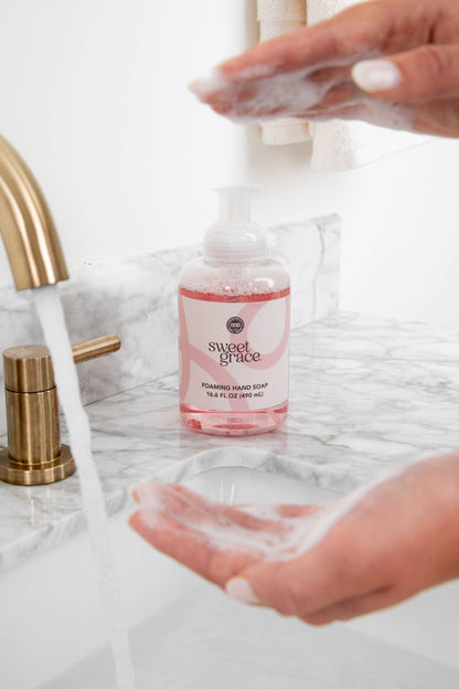 New! Sweet Grace Foaming Hand Soap - 4 Pack