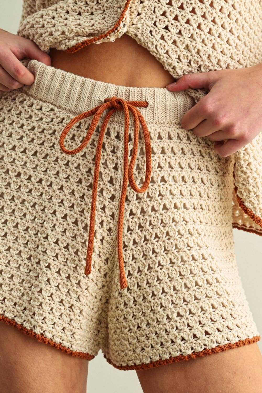 Tori Crochet Shorts