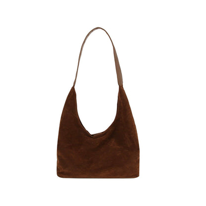 Suede Shoulder Bag