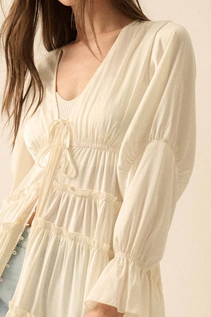 Steffiana Ruffle Duster