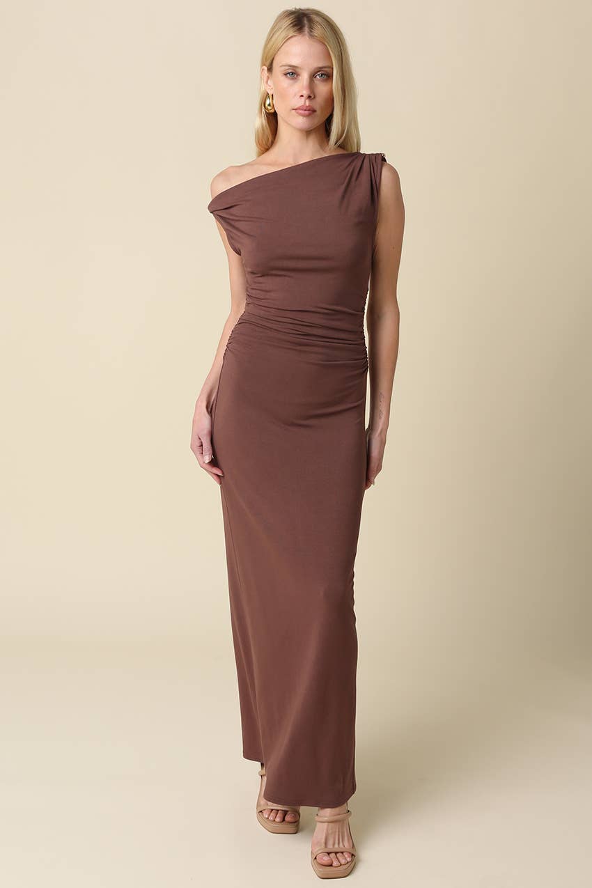 Kaylin Asymmetric Maxi Dress