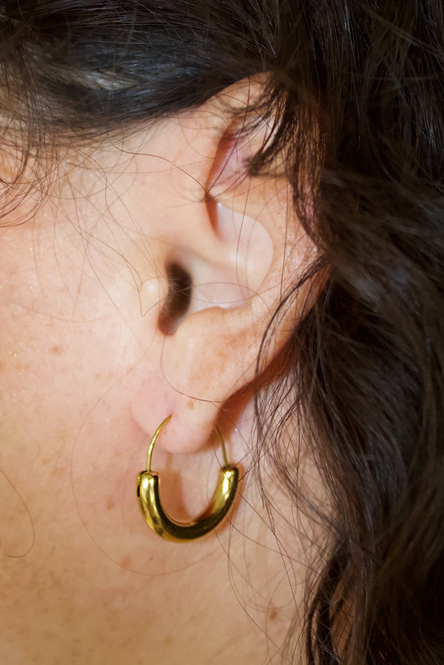 U-Shape Hoop Earring