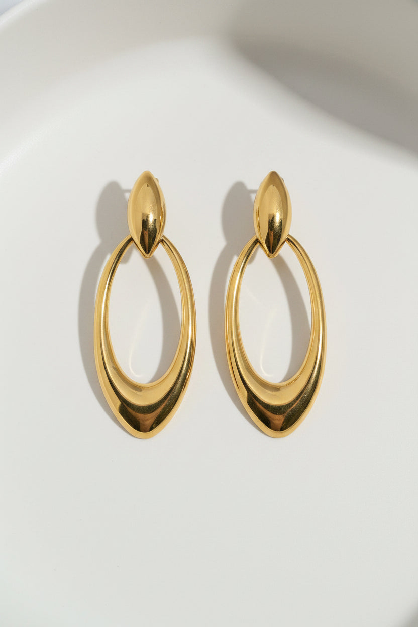 Open Marq. Dangle Earring