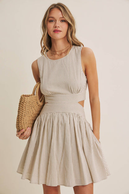 Vicki Striped Dress