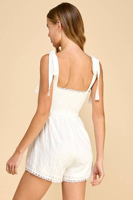 Jazlene Croset Romper