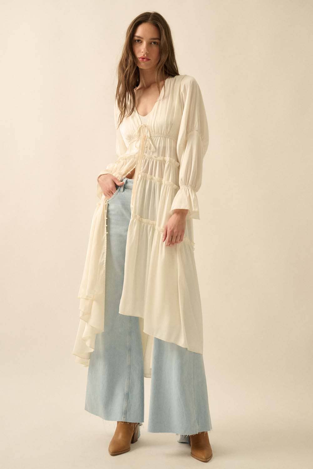 Steffiana Ruffle Duster
