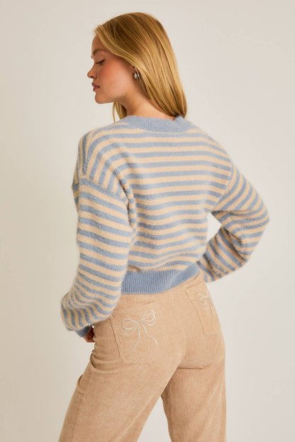 Harlow Stripe Cardigan