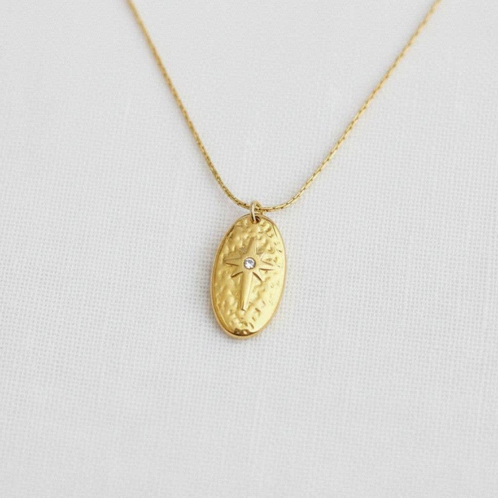 Geometric Star Pendant Necklace