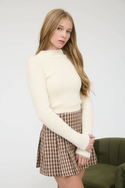 Aurora Soft Cream Sweater