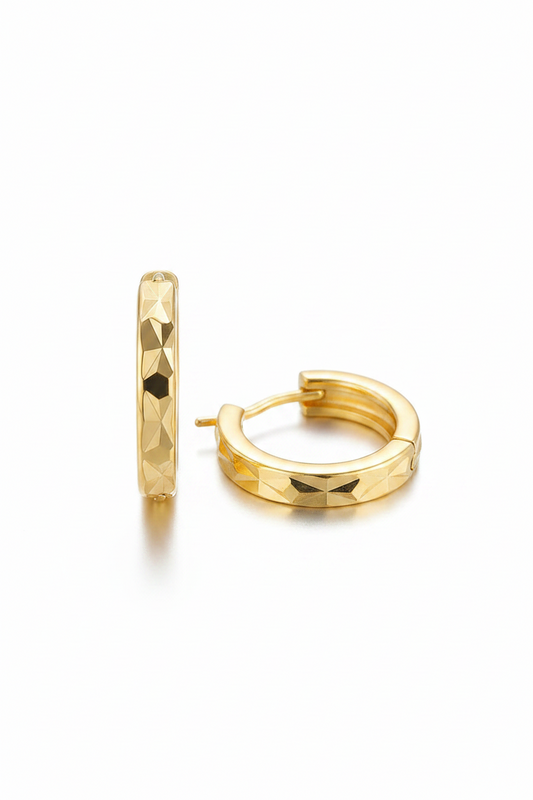 Geo Design Ear Huggie