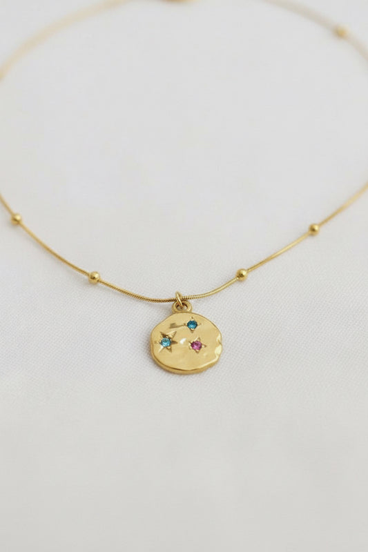 Star Color pendant Necklace