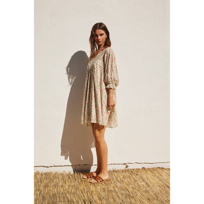 Timeless Love Eyelet Edged Mini Dress