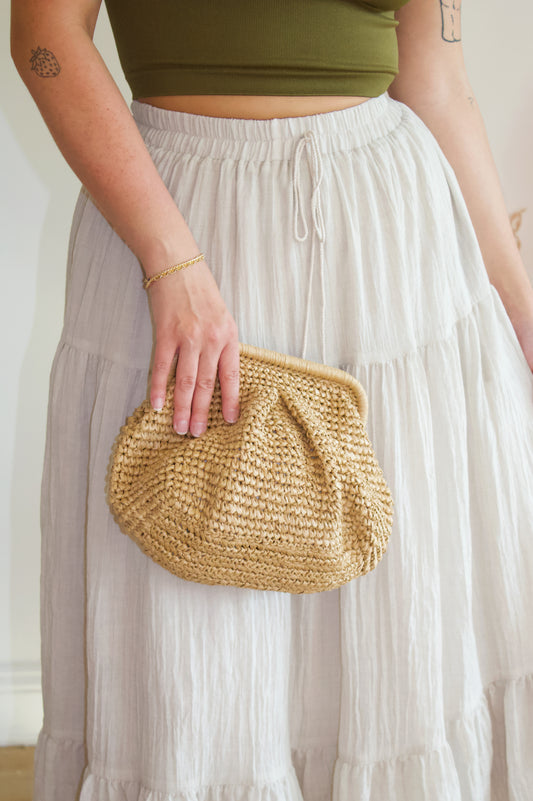 Hinge Straw Clutch