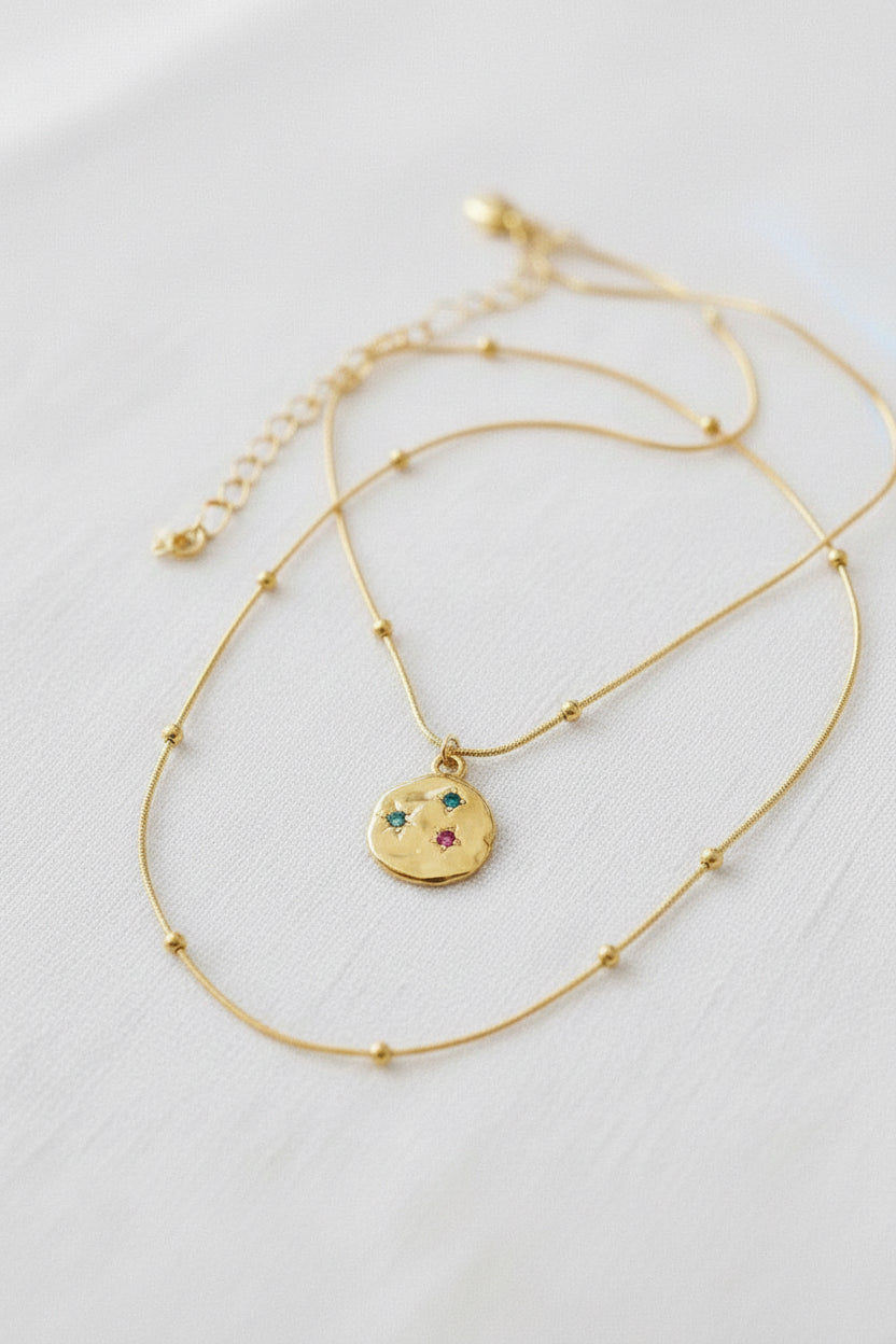 Star Color pendant Necklace