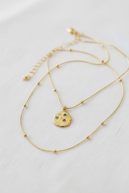 Star Color pendant Necklace