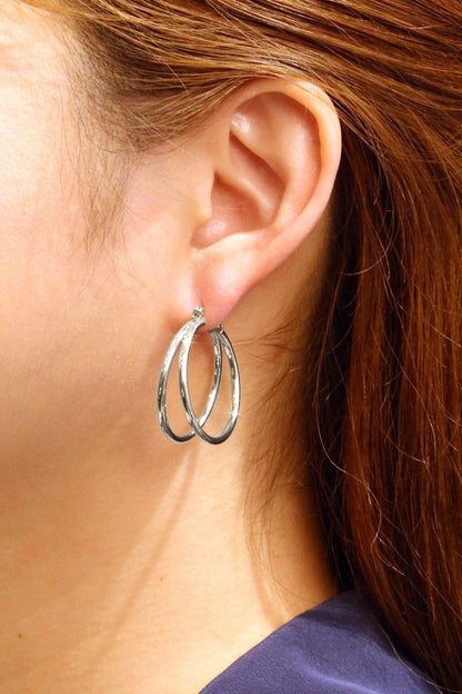 Dbl Hoop Earring
