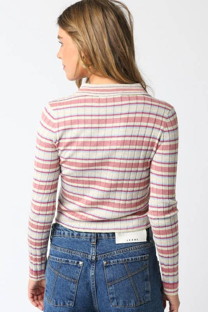 Isaline Stripe Cardigan
