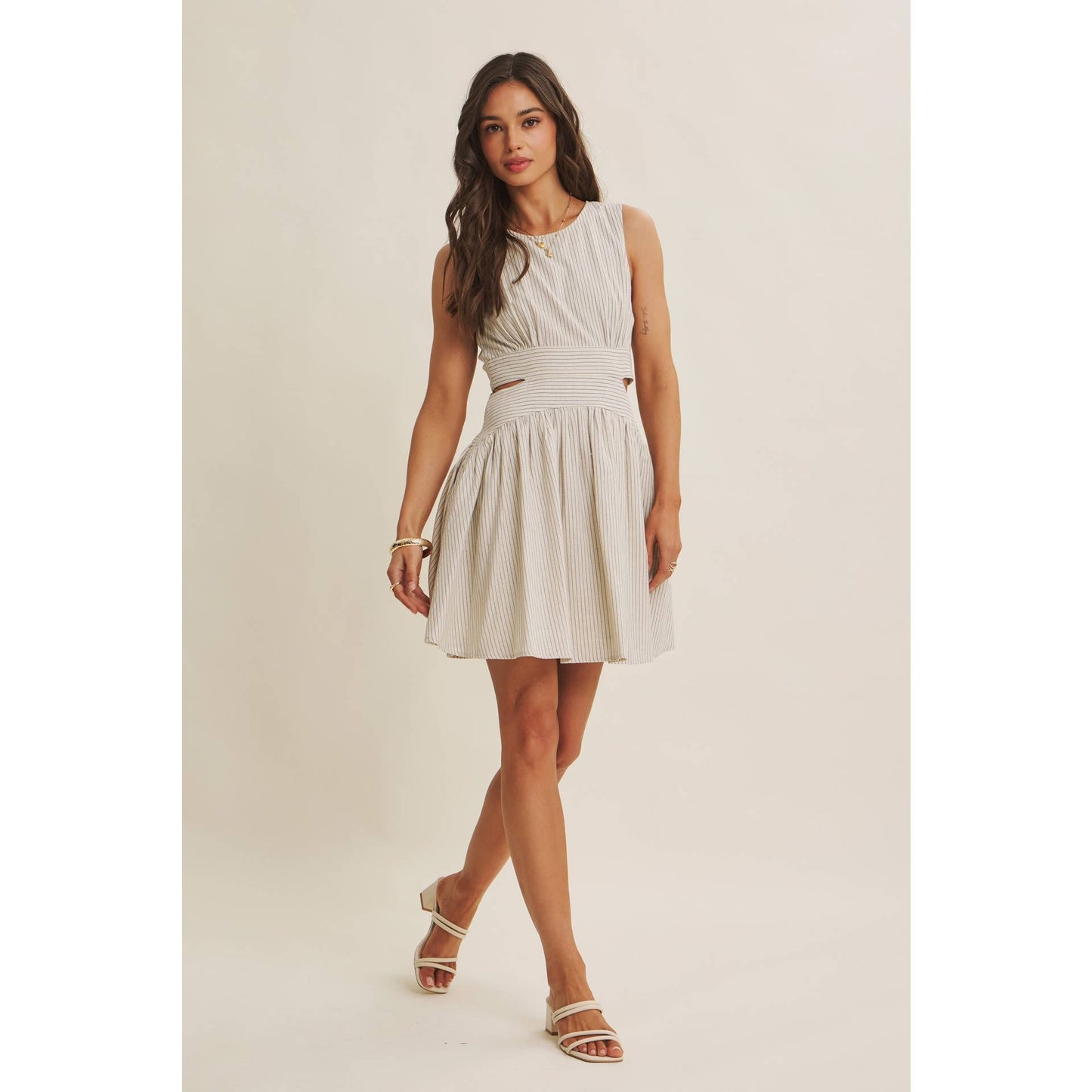Vicki Striped Dress