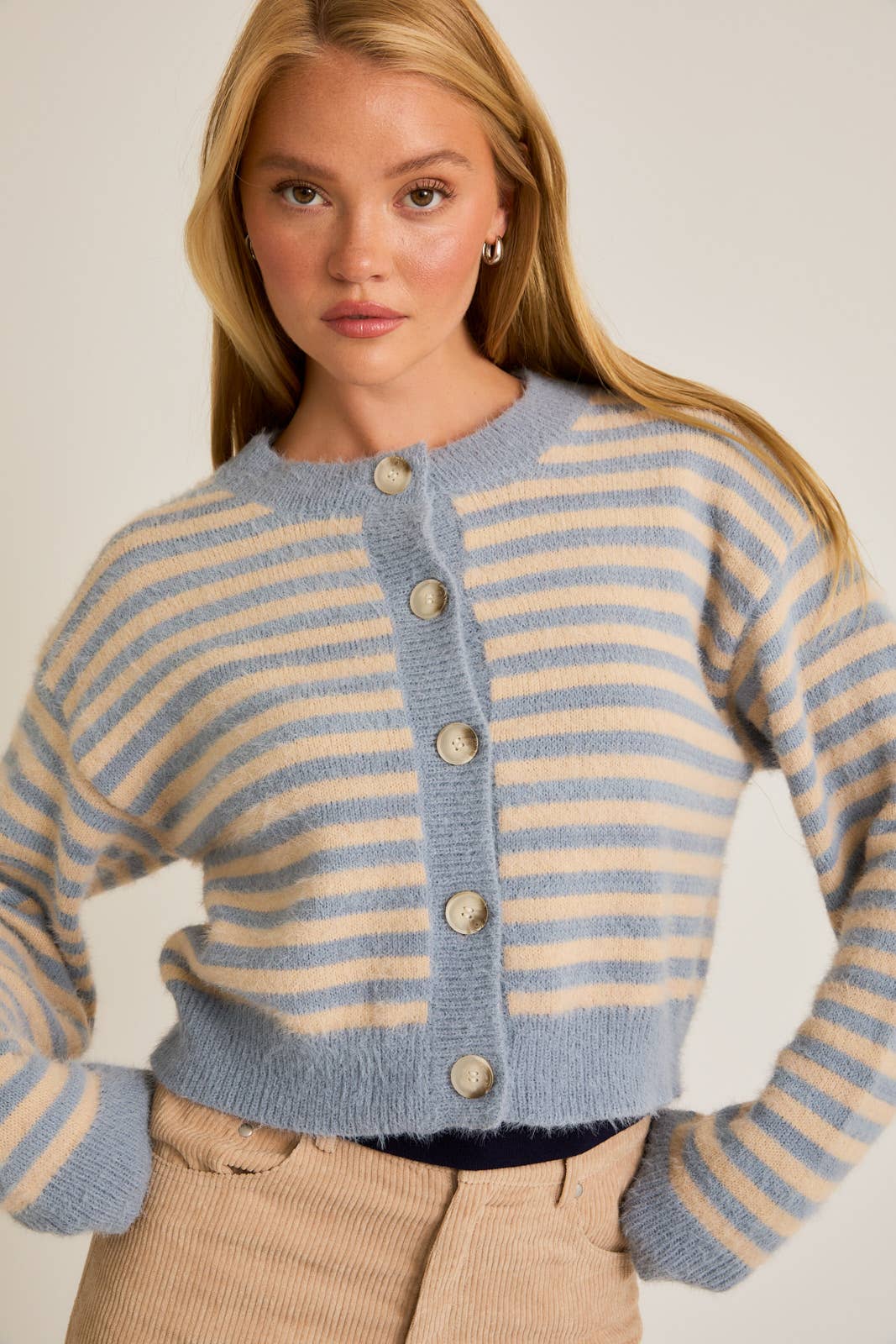 Harlow Stripe Cardigan