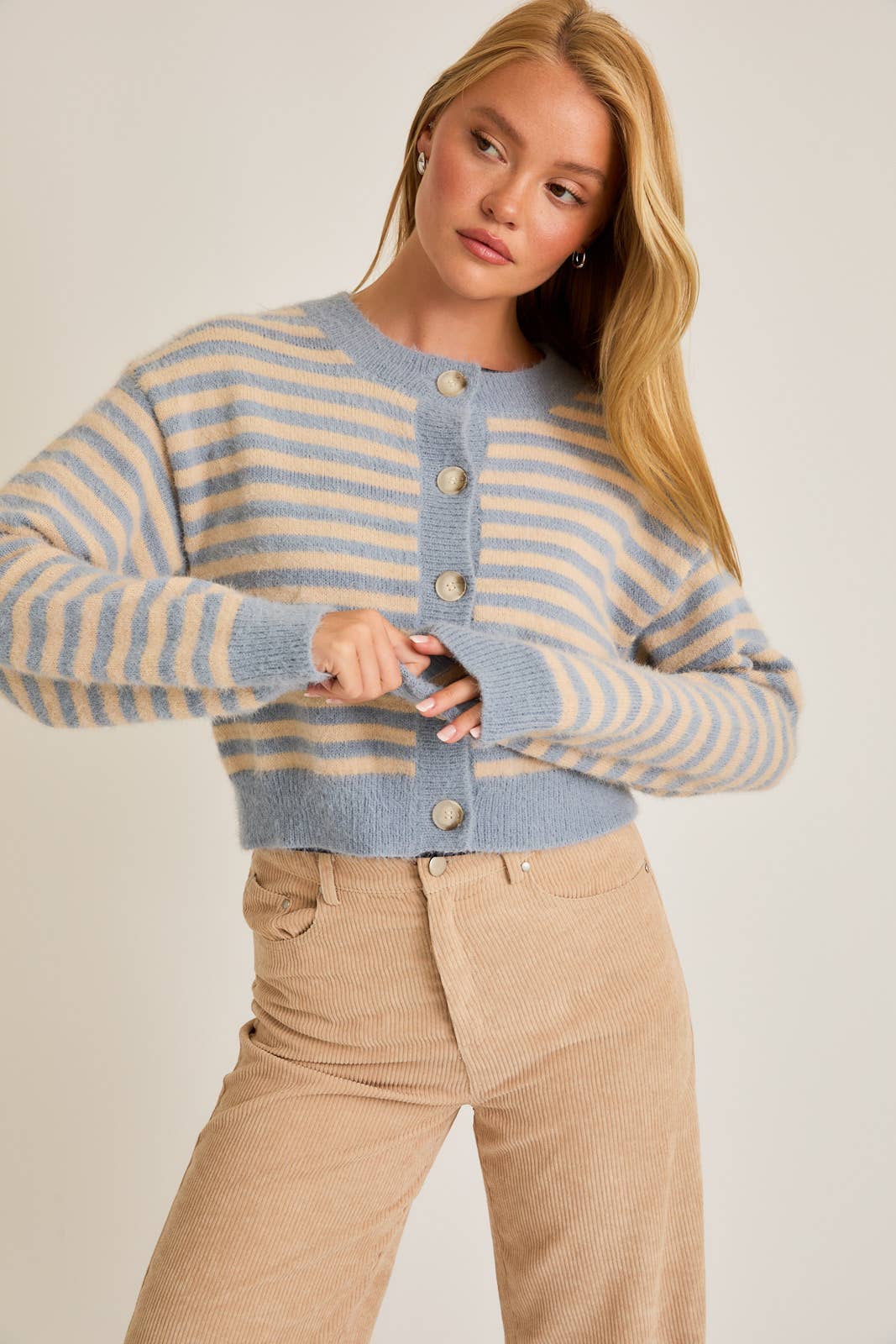Harlow Stripe Cardigan