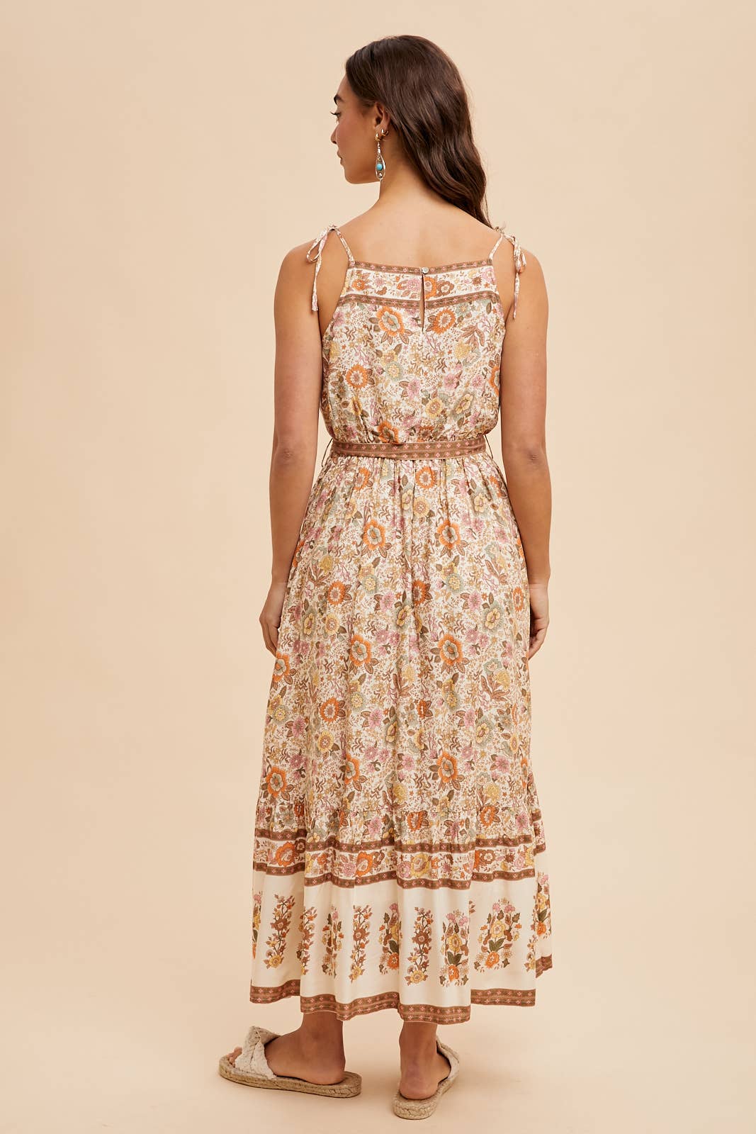 Annet Print Maxi Dress