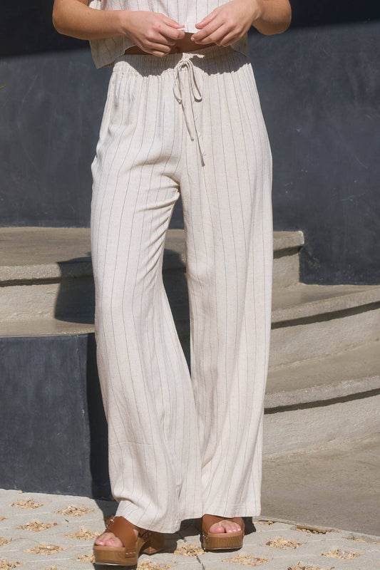 Serinda Stripe Cream Pants