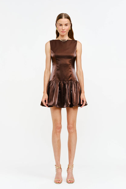 Luna Brown Dress