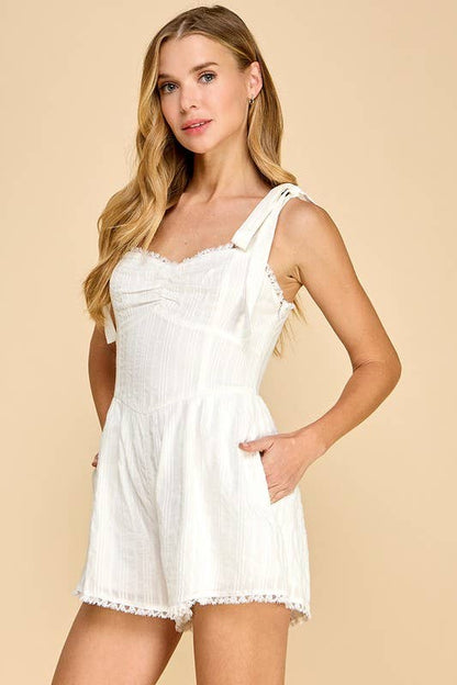 Jazlene Croset Romper