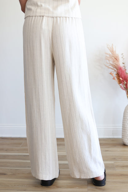 Serinda Stripe Cream Pants