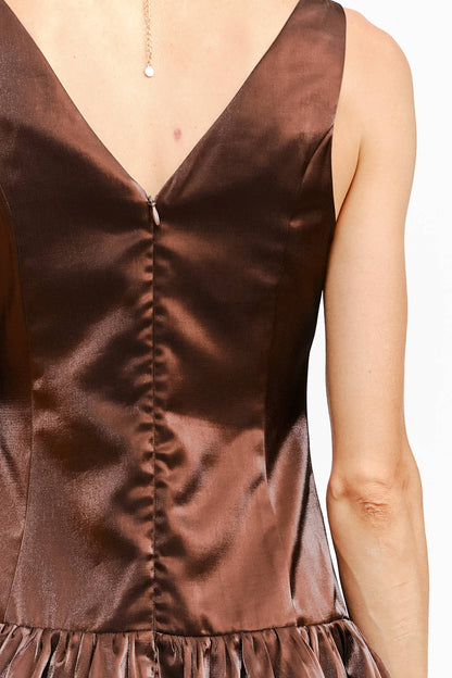 Luna Brown Dress