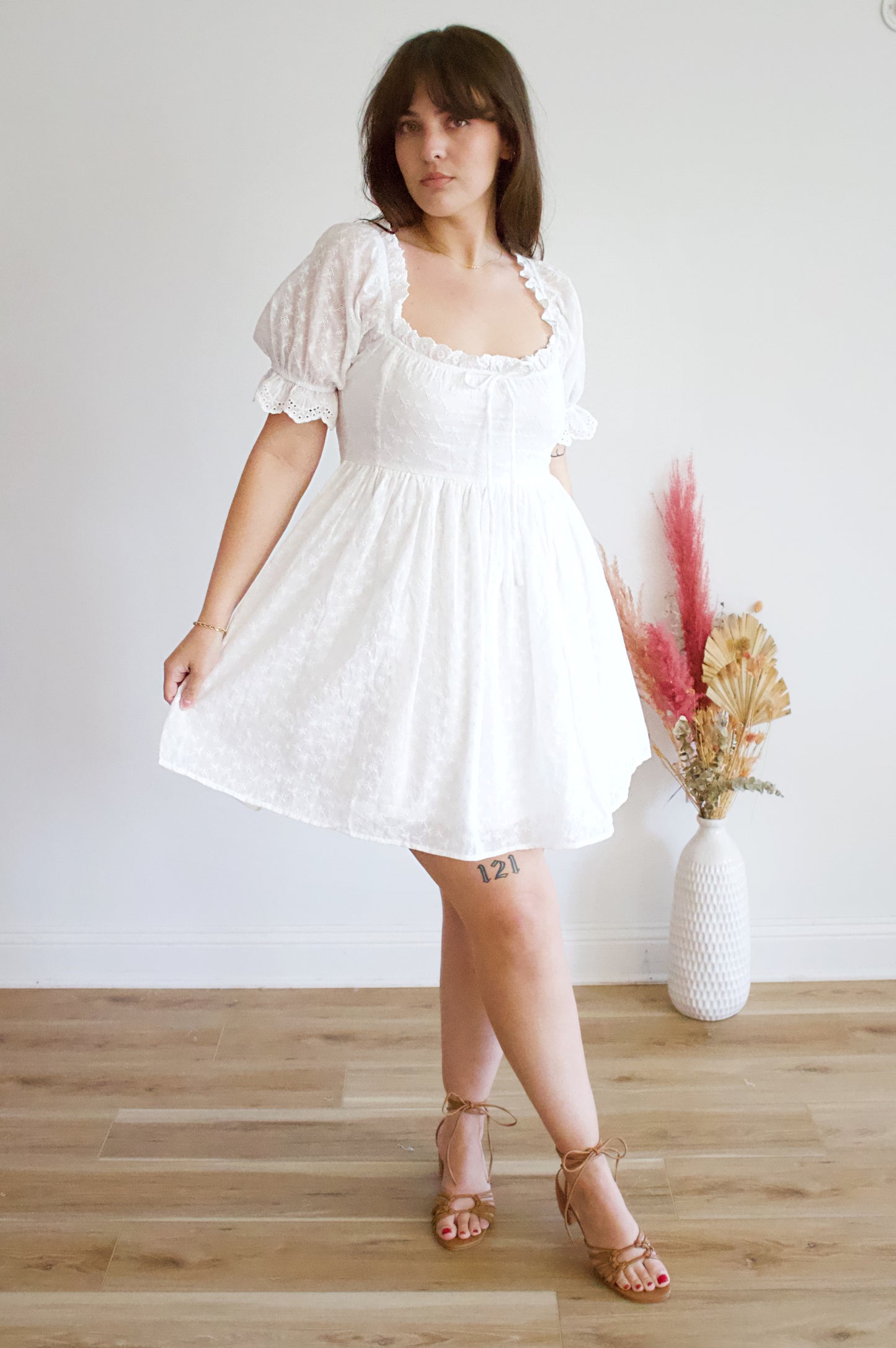 Feona Eyelet Dress