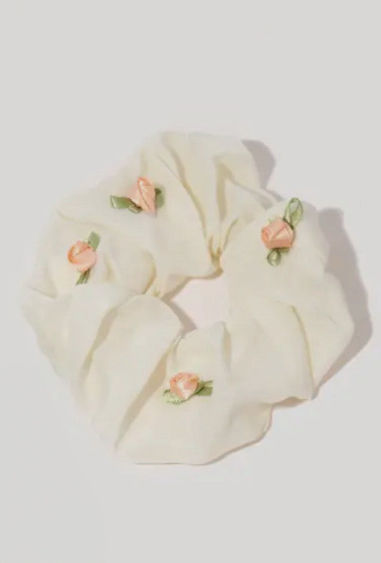 Mini Rose Scrunchie