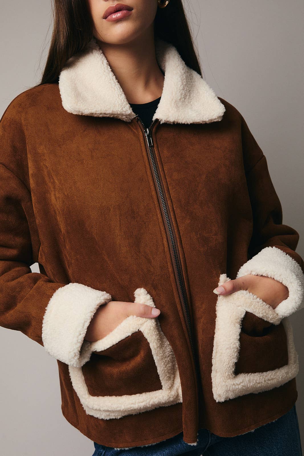 Nell Suede Jacket