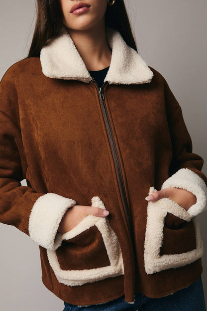 Nell Suede Jacket