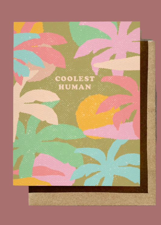 Coolest Human Birthday Card