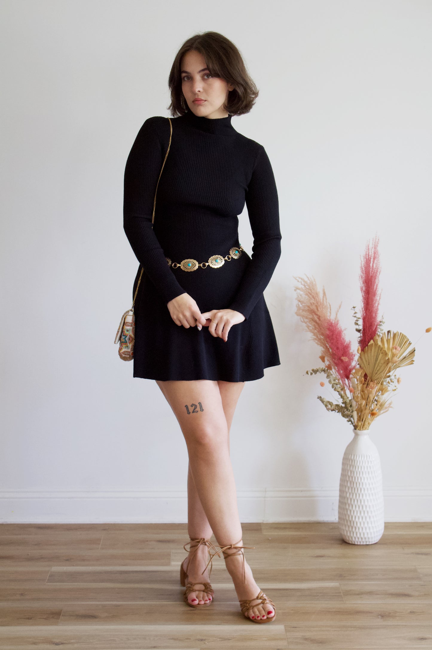 Joey Ribbed Knit Dress