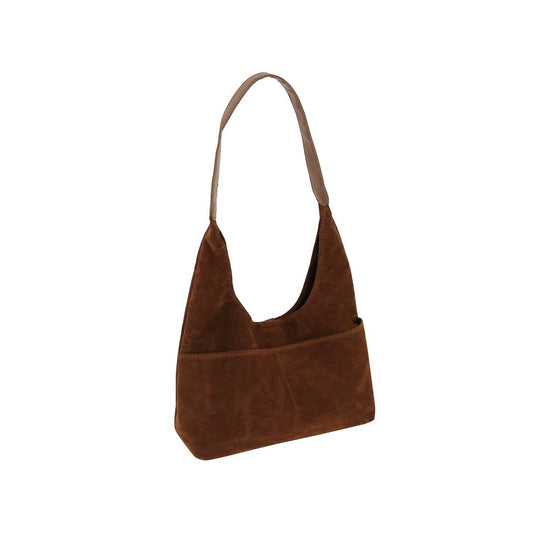 Suede Shoulder Bag