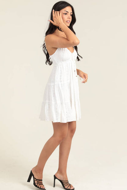 Scotti Tier Mini Dress