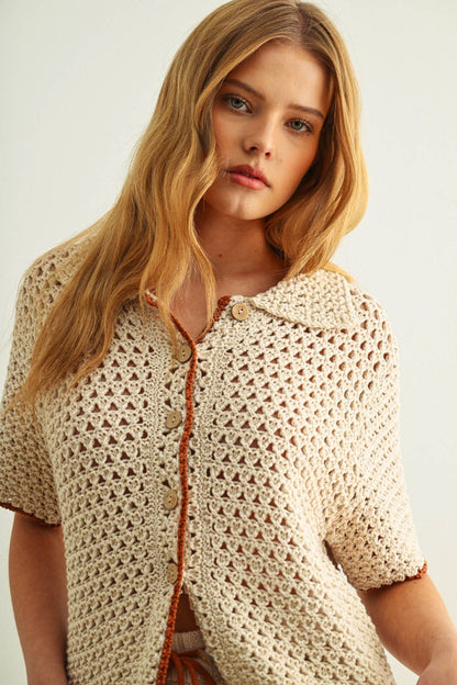 Tori Crochet Top