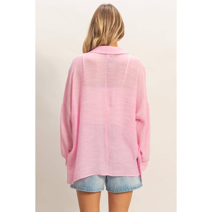 Jaymie Button Blouse
