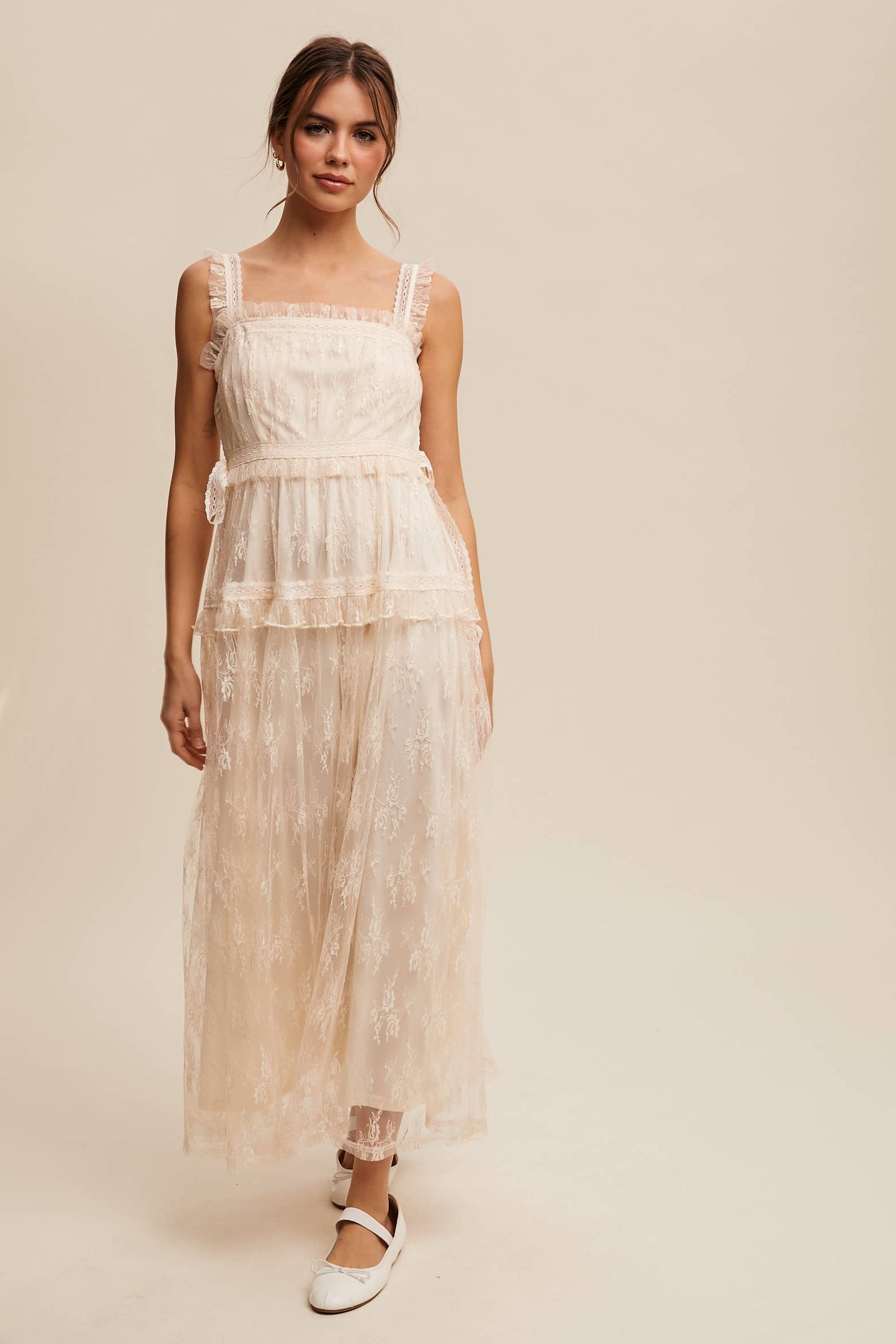 Cleopatra Lace Maxi Dress