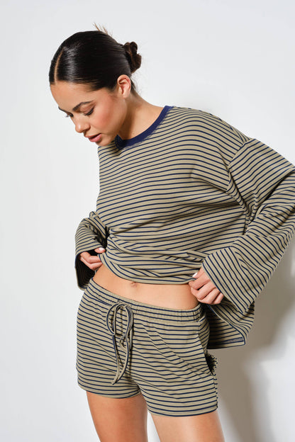 Kassandra Stripe Top
