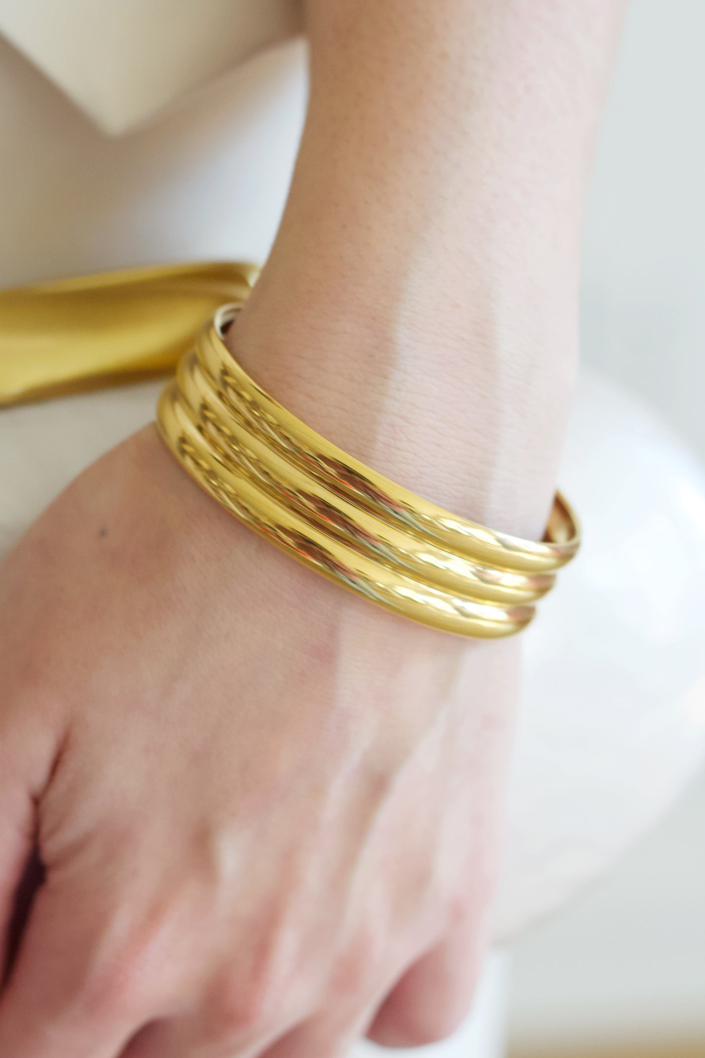 Stripe Bold Bangle