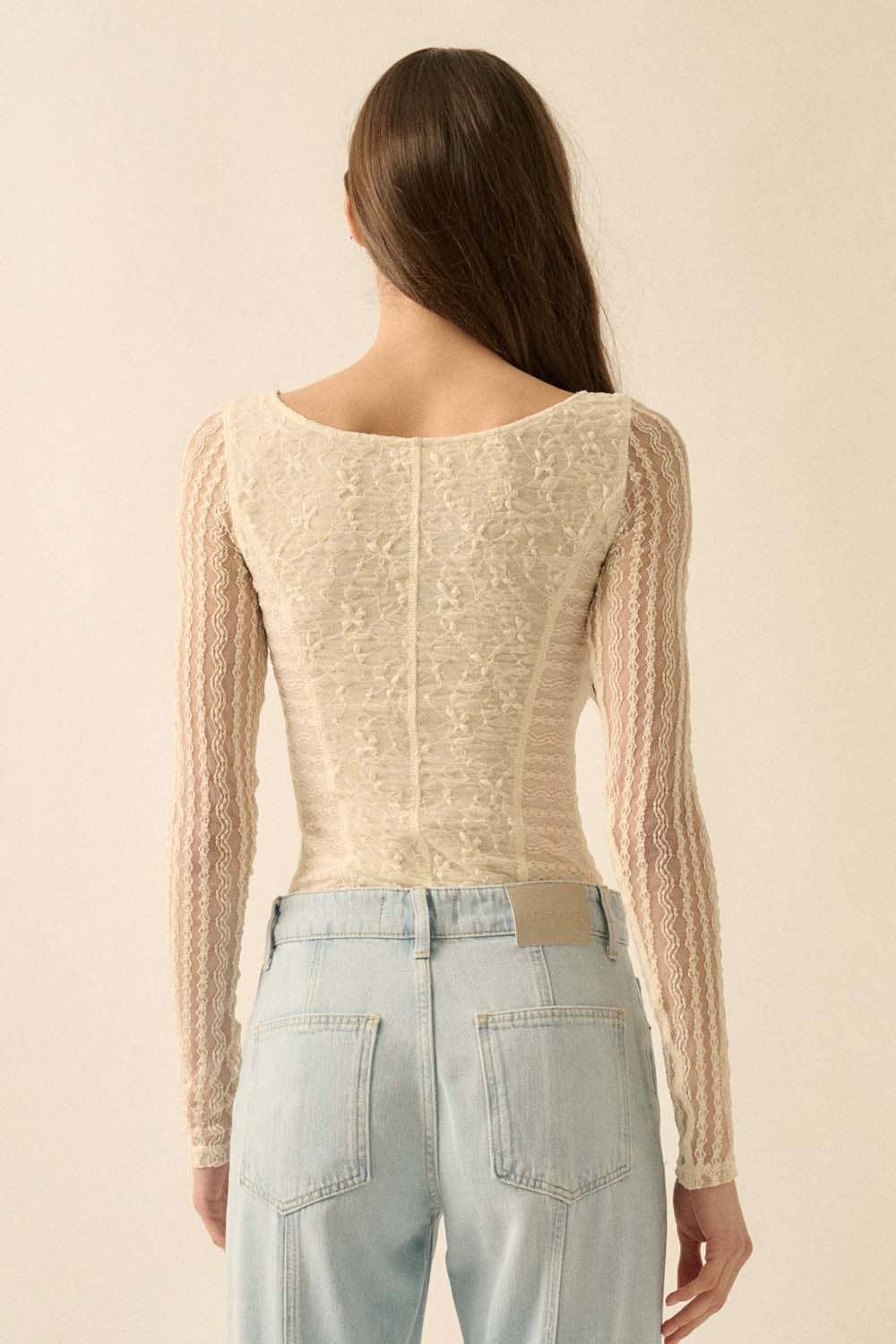 Jasmine Lace Bodysuit