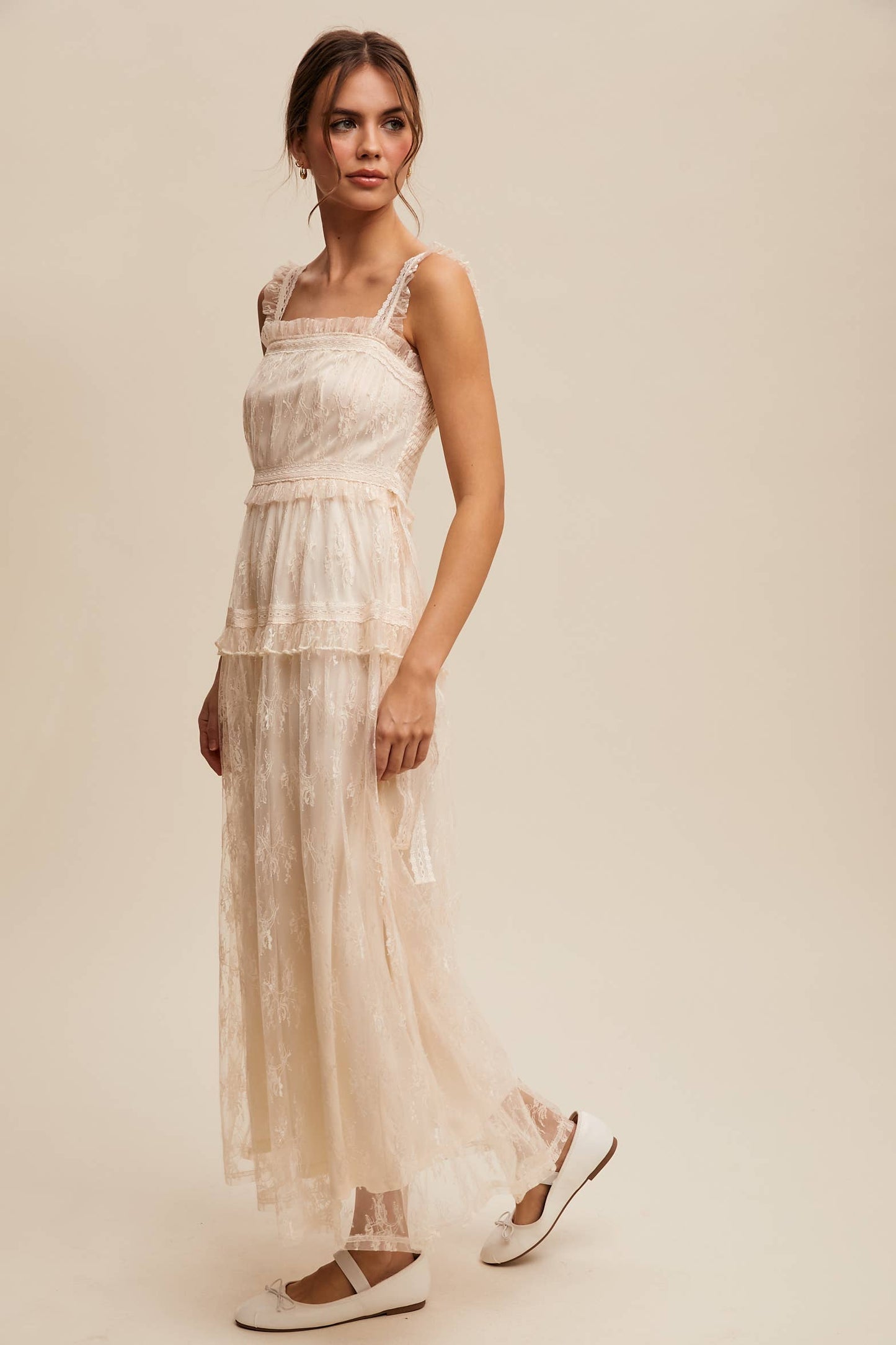 Cleopatra Lace Maxi Dress