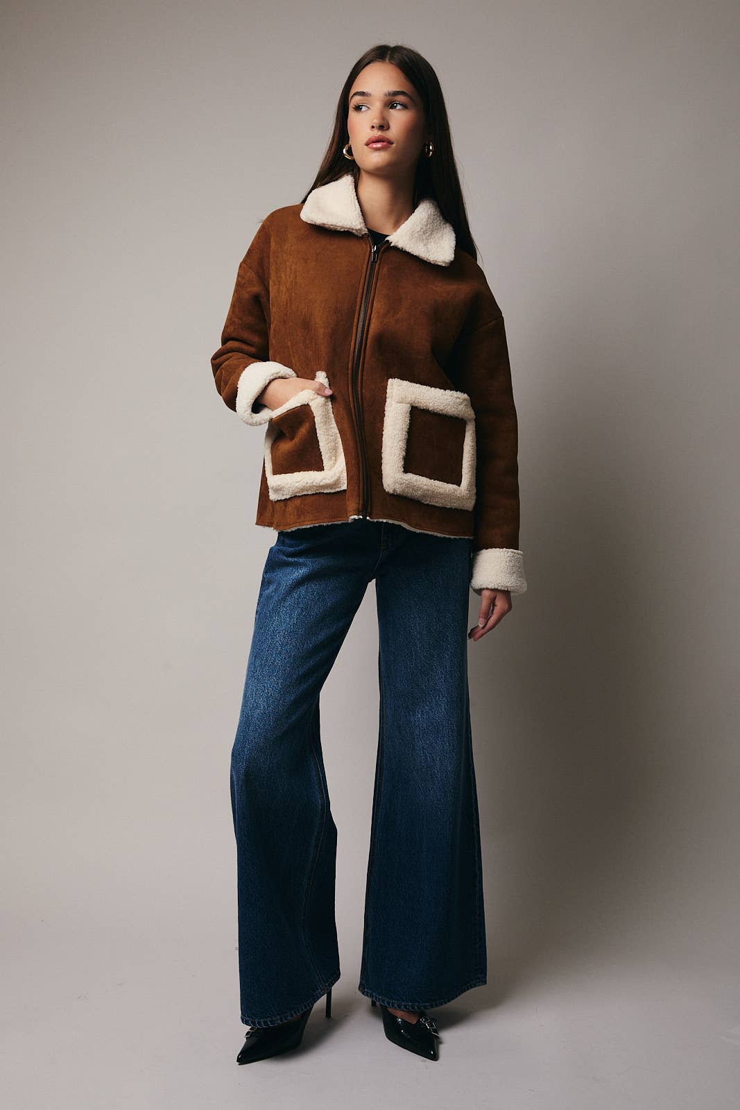 Nell Suede Jacket