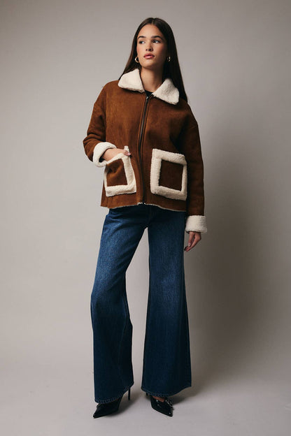 Nell Suede Jacket