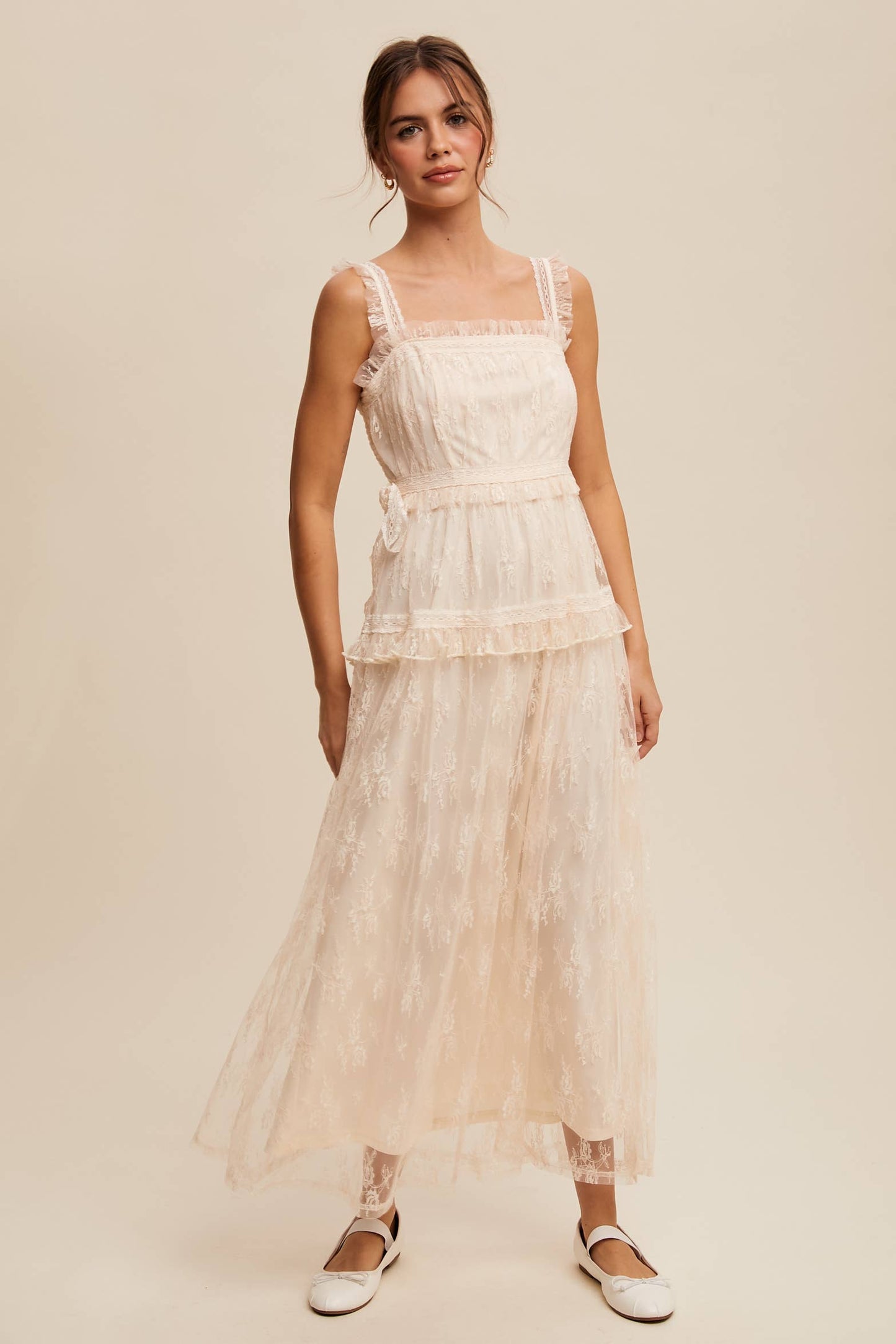 Cleopatra Lace Maxi Dress