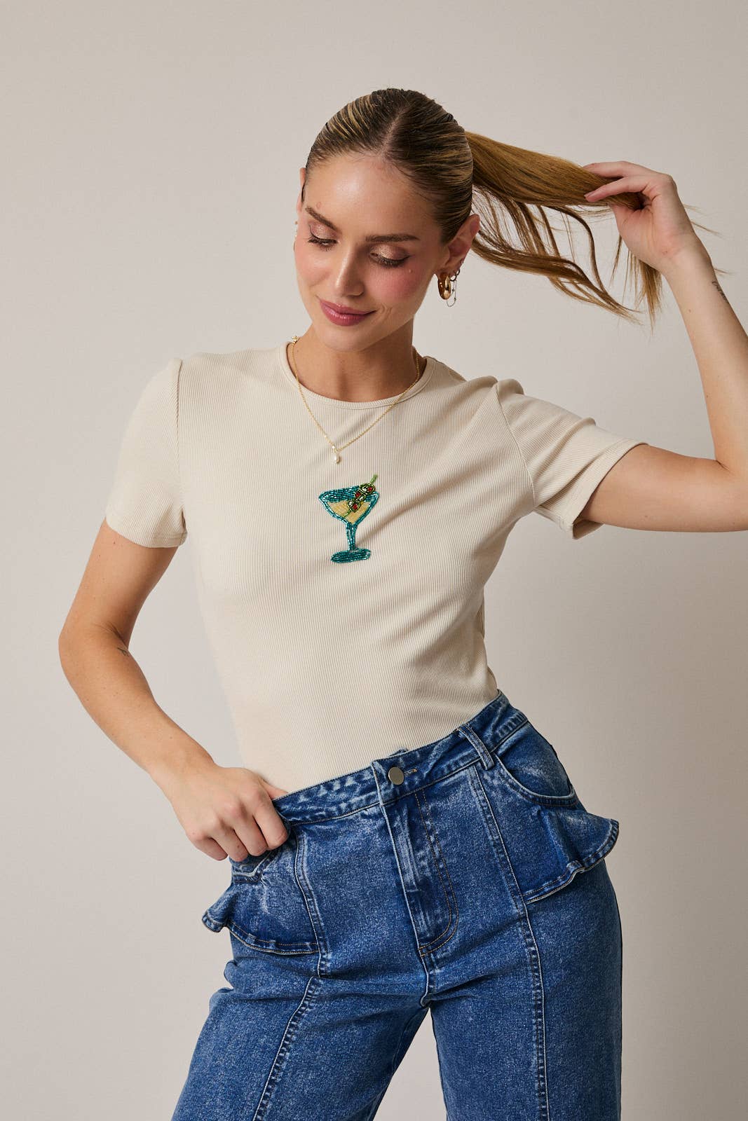 Bead Dirty Tini Tee